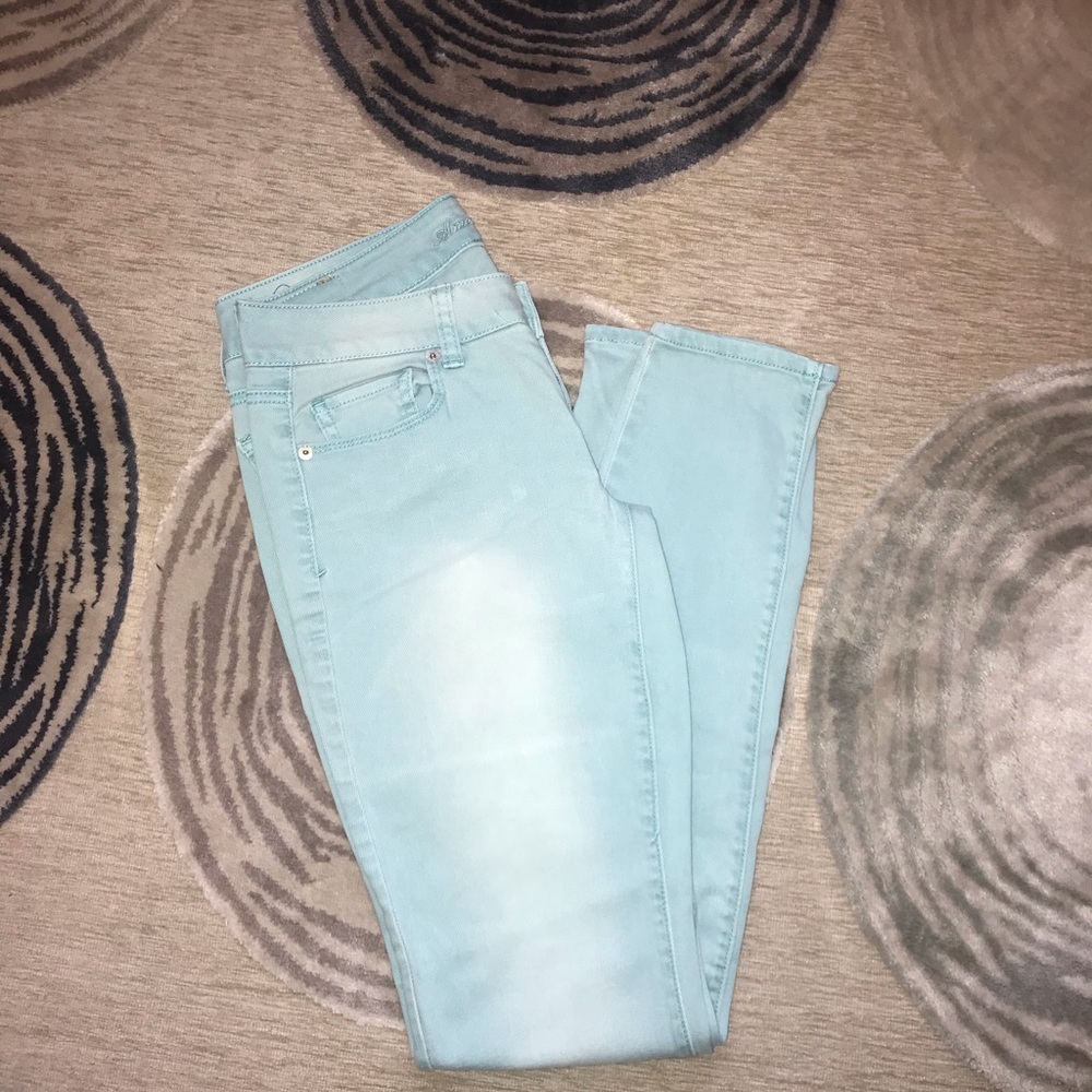 American Eagle Mint green jeans - Picture 2 of 2